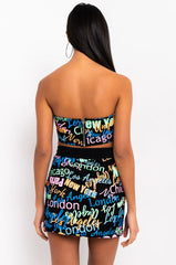 CITY GIRL CROPPED TUBE TOP