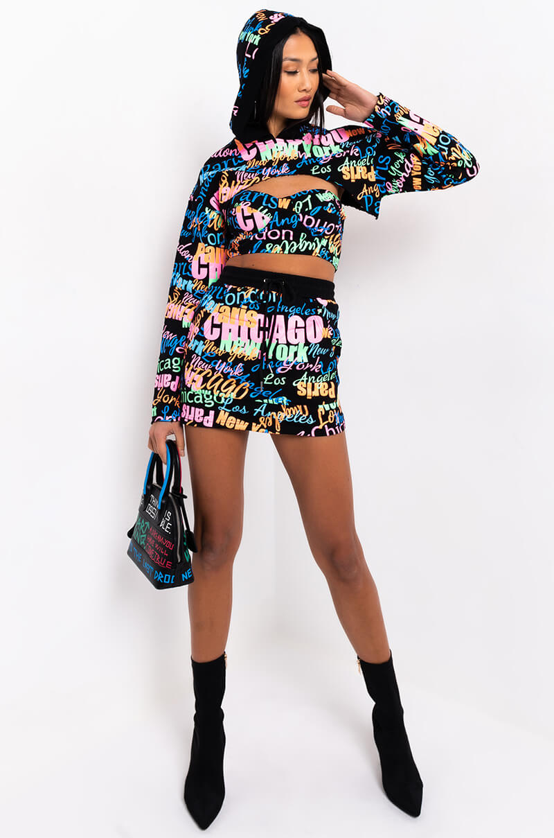 CITY GIRL CROPPED TUBE TOP