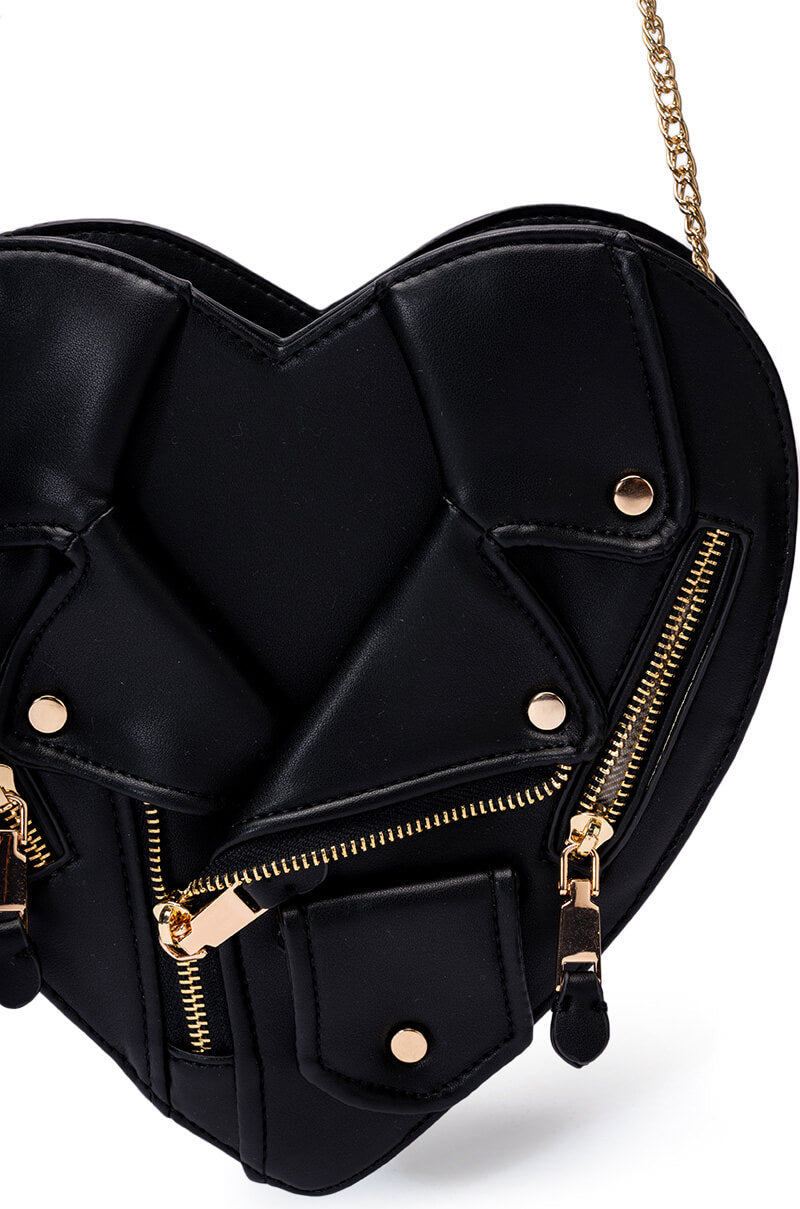 CITY OF LOVE MOTO CROSSBODY BAG
