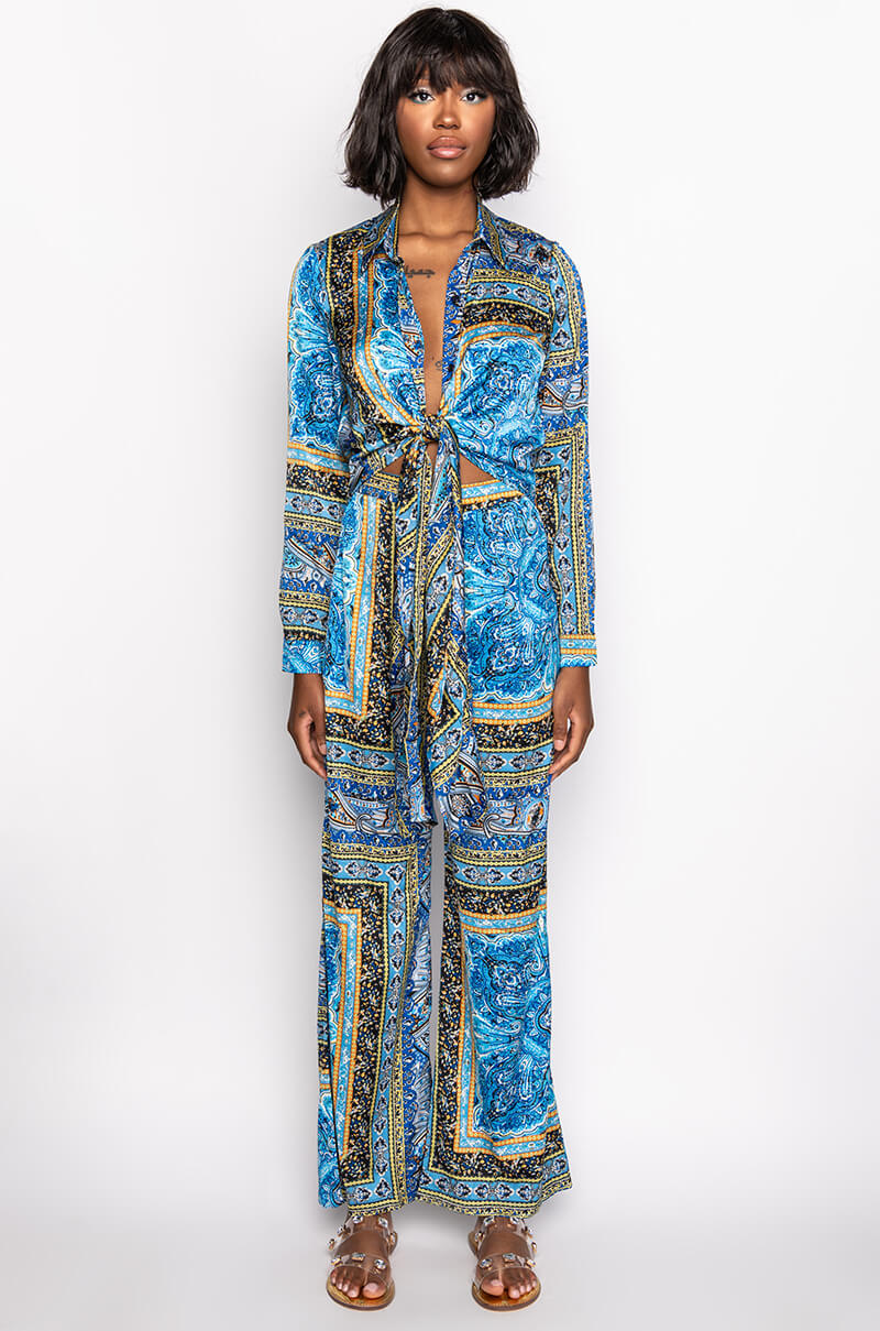 COME AGAIN WIDE LEG JUMPSUIT