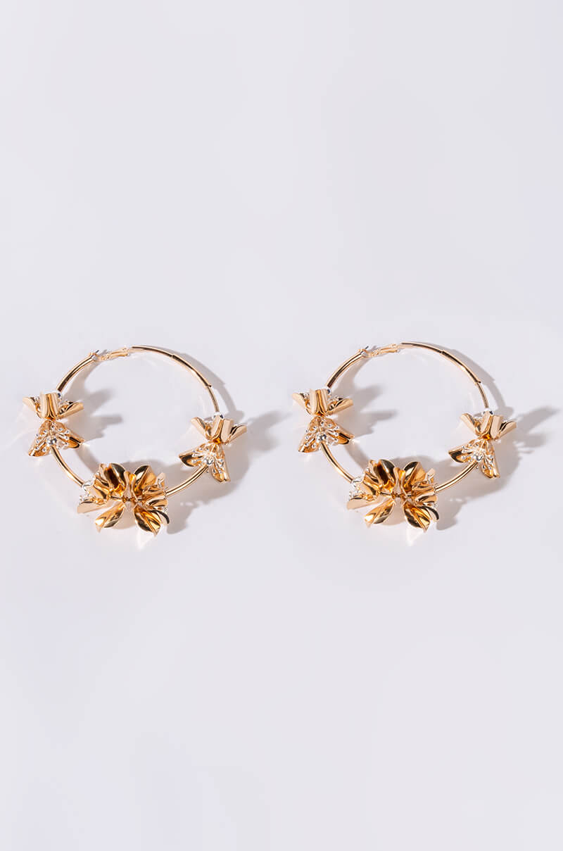 CORA FLORAL HOOPS
