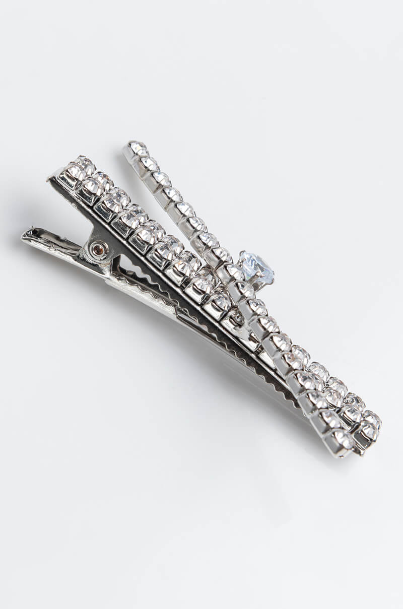 CROSS CLIP SILVER