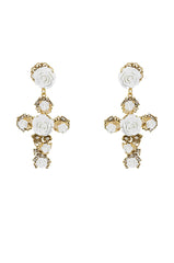 CROSS MY HEART EARRING