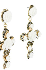 CROSS MY HEART EARRING