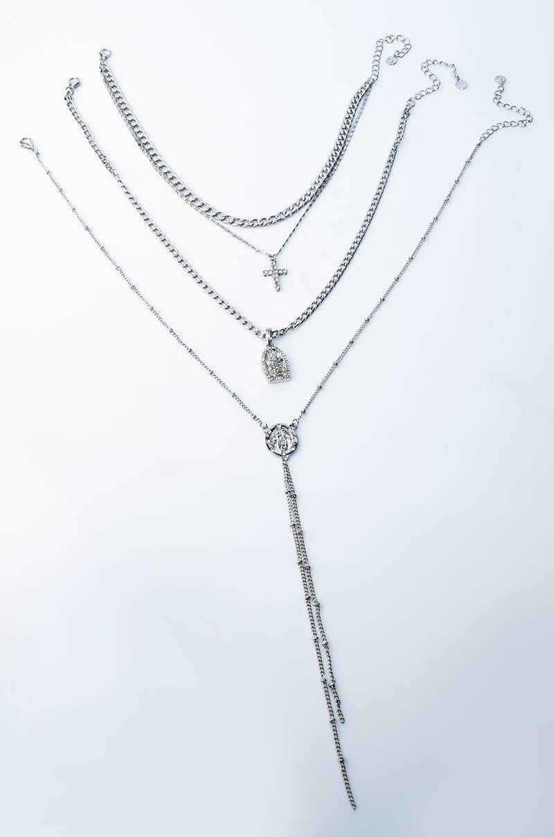 DINAH NECKLACE SILVER