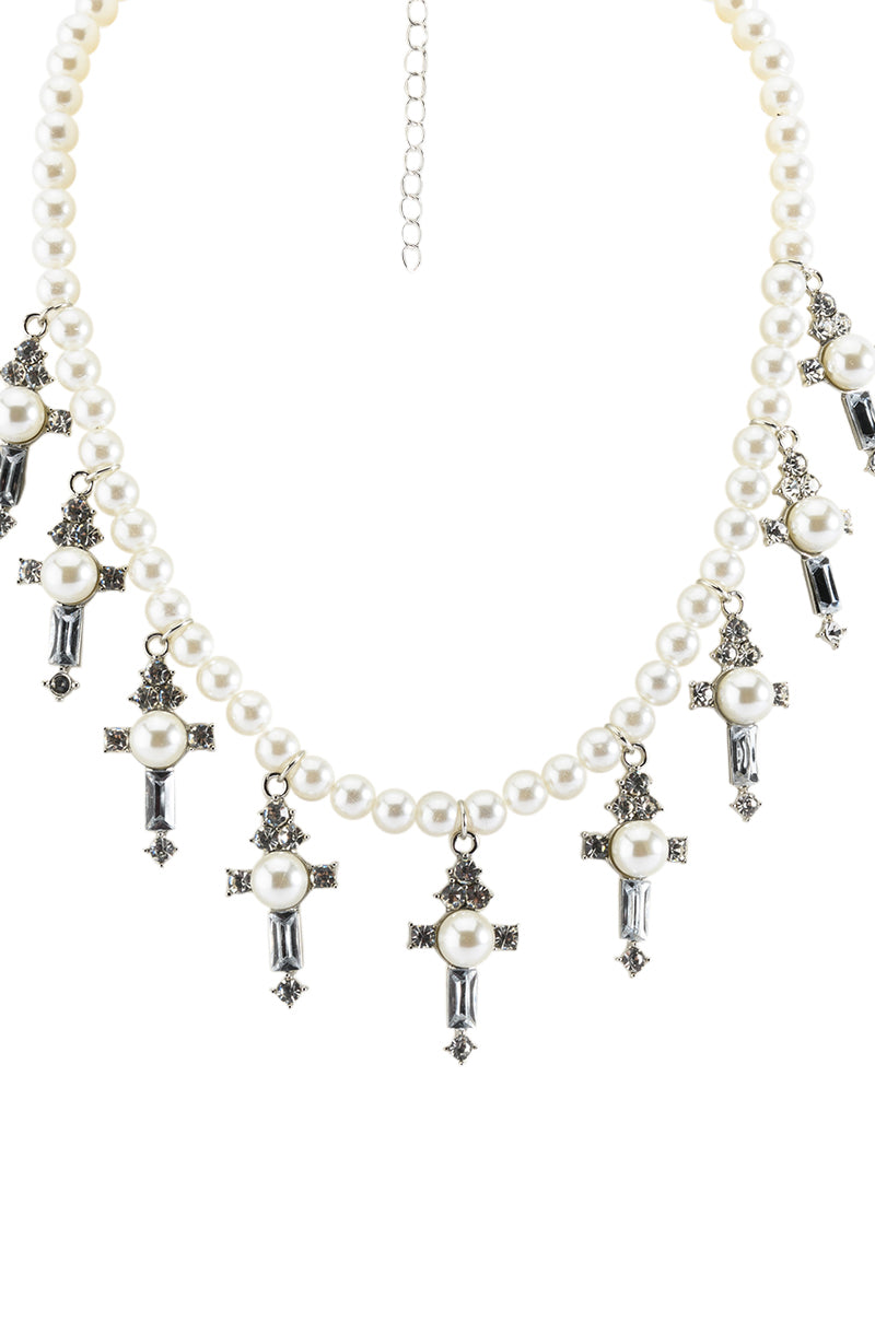 CROSS MY HEART NECKLACE