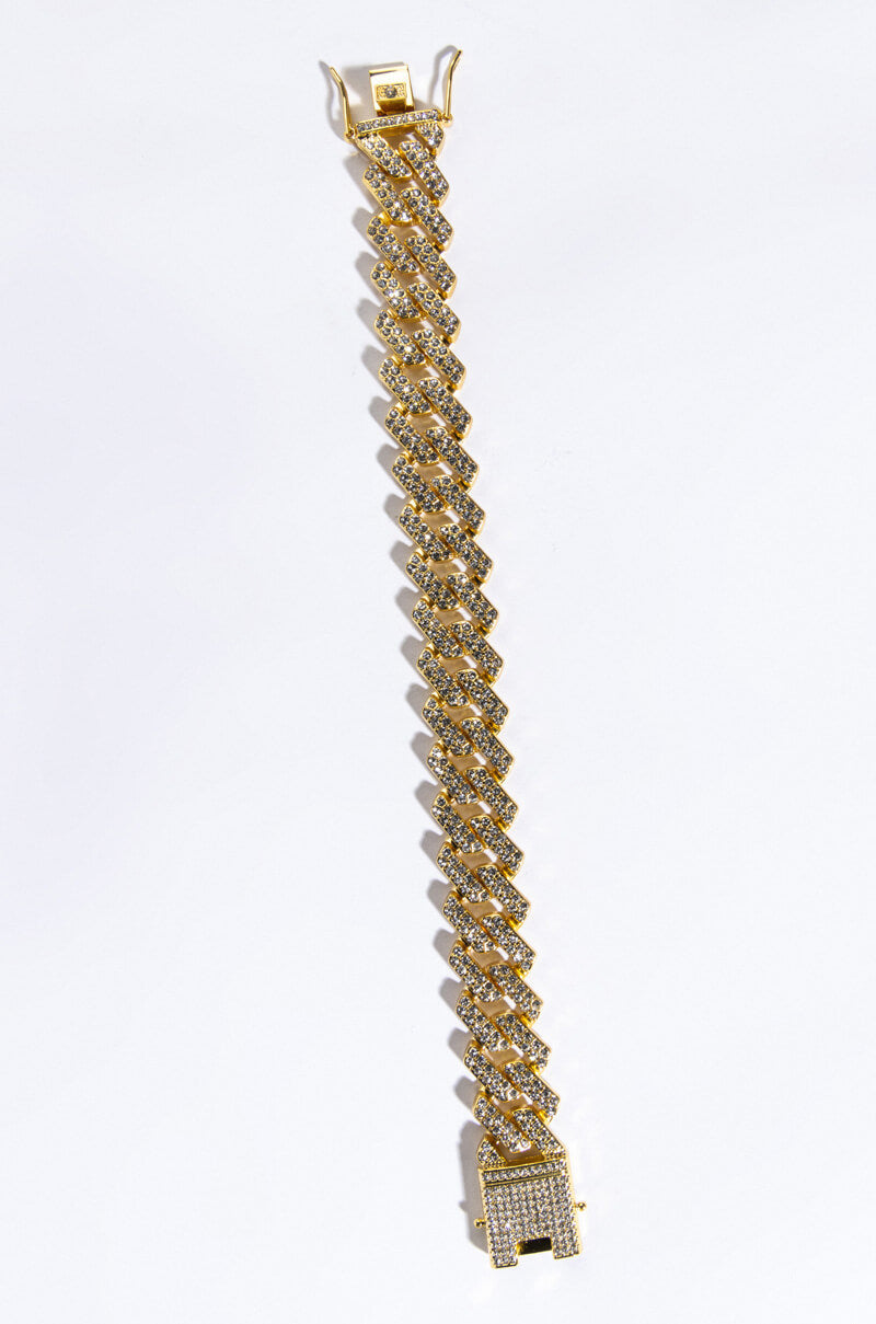 CUBAN STRAIGHT EDGE CHAIN ANKLET