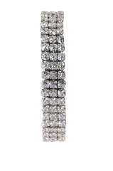 CZ TENNIS BRACELET IN SILVER