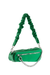 DAFT GREEN ASYMMETRICAL PURSE