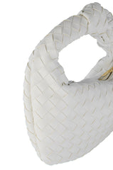 DAISY PU WEAVE PURSE