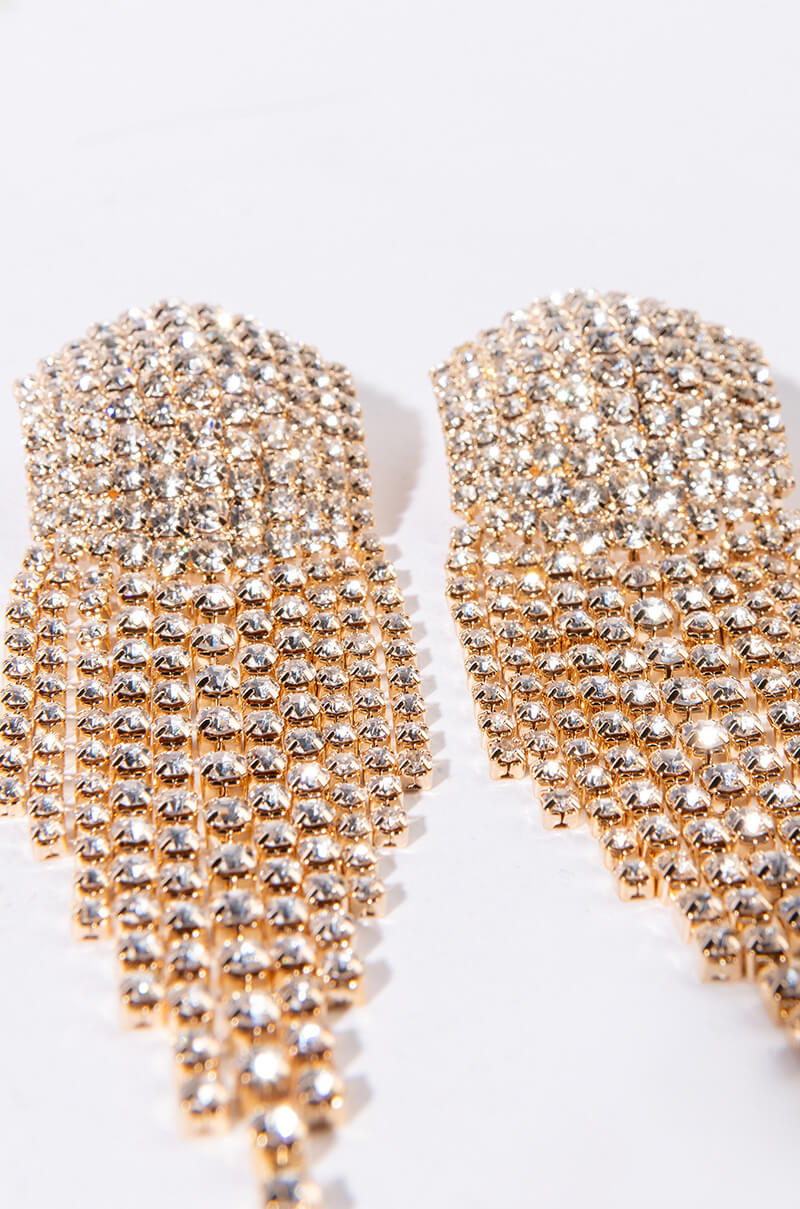DANCING ON MY OWN RHINESTONE EARRINGS
