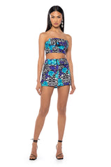 DARE YOU BELTED MINI SKIRT