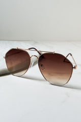 DEEP AVIATOR SUNGLASSES