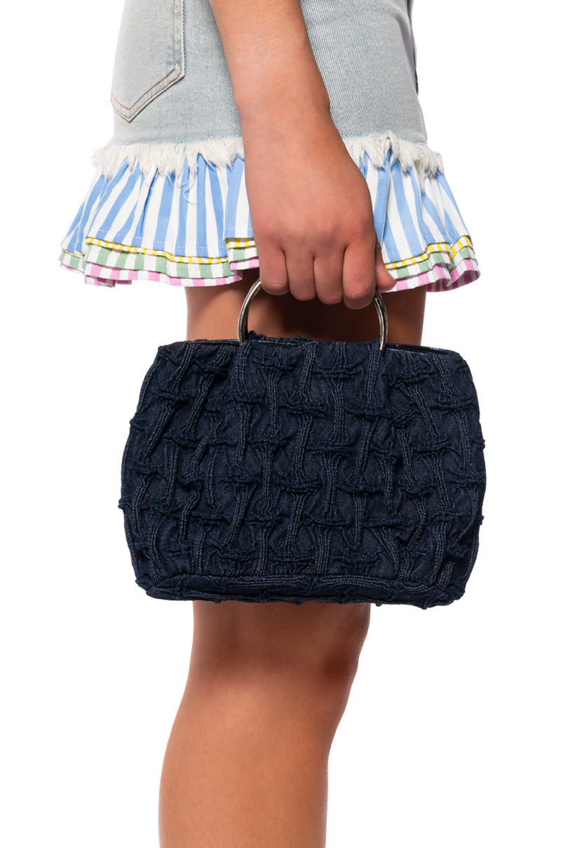 DEJA VU WOVEN PURSE