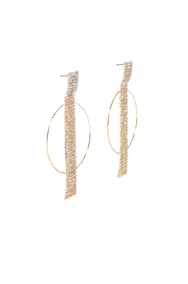 DISCO FEVER EARRING IN GOLD