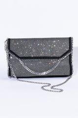 DISCO RHINESTONE OVERSIZED PURSE