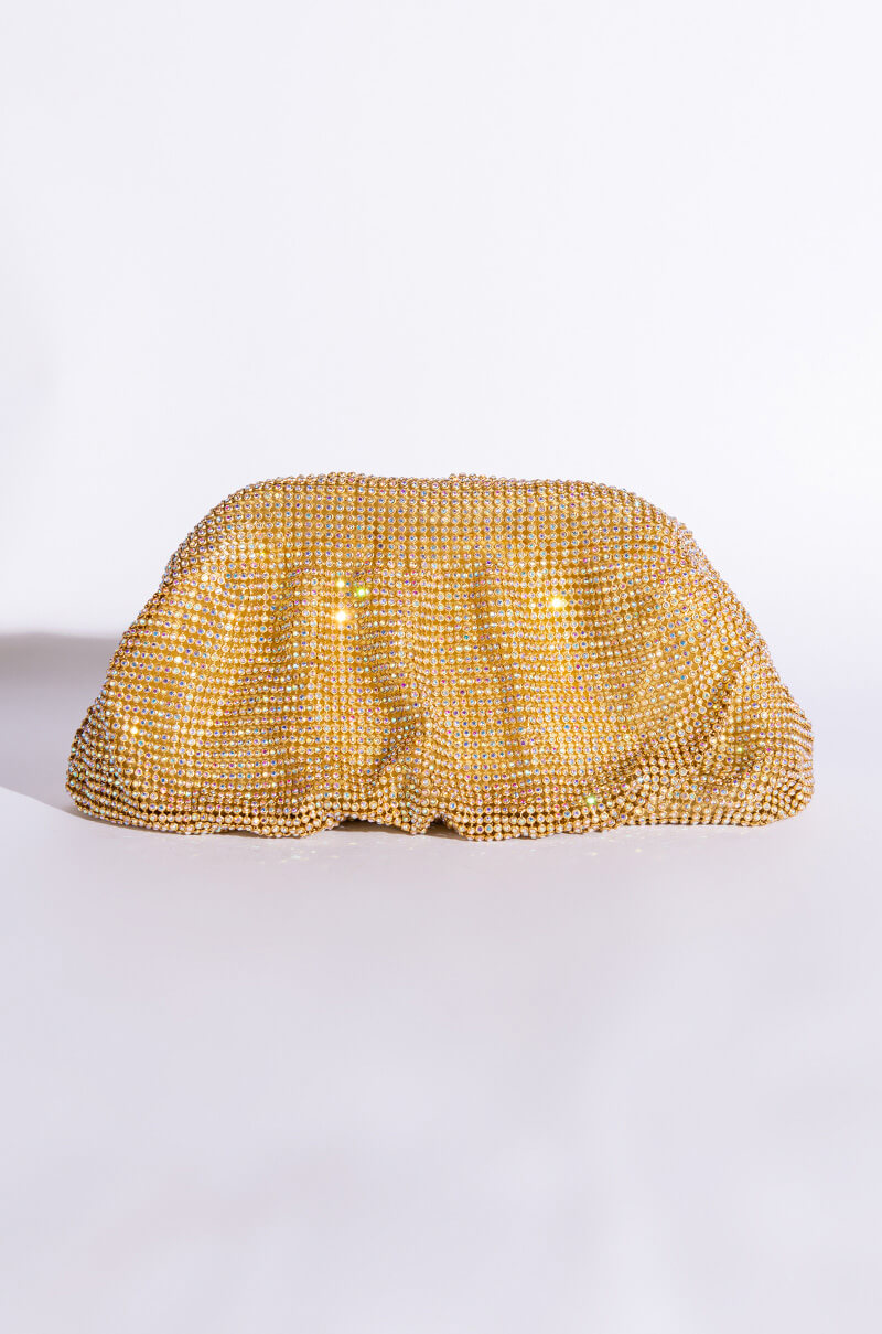 DOLCE RHINESTONE CLUTCH