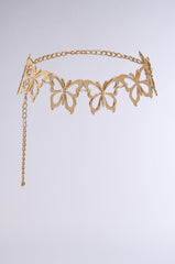 DONT FLY AWAY CHAIN BELT iN GOLD