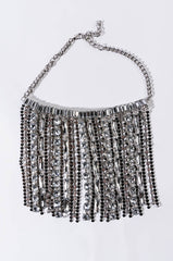 DONT FUCK WIT ME RHINESTONE CHAIN CHOKER
