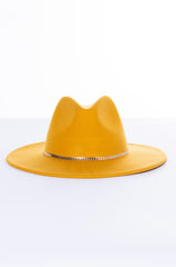 DONT START NOW WOOL BRIM HAT