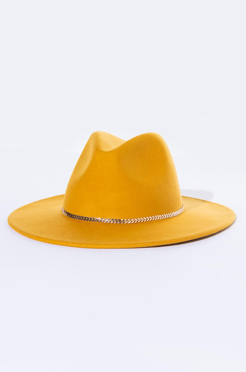 DONT START NOW WOOL BRIM HAT