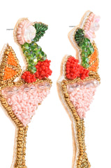 DRINK UP EARRING
