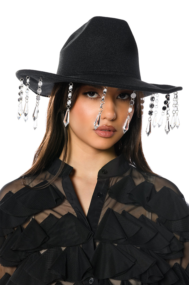 DRIPPY COW GIRL HAT