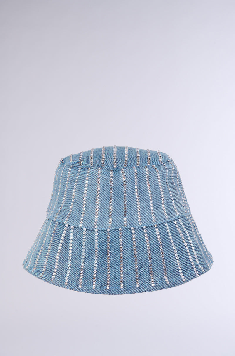 EXTRA LUXE DENIM BUCKET HAT