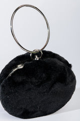 DAYANNE CHOCOLATE FUR BAG