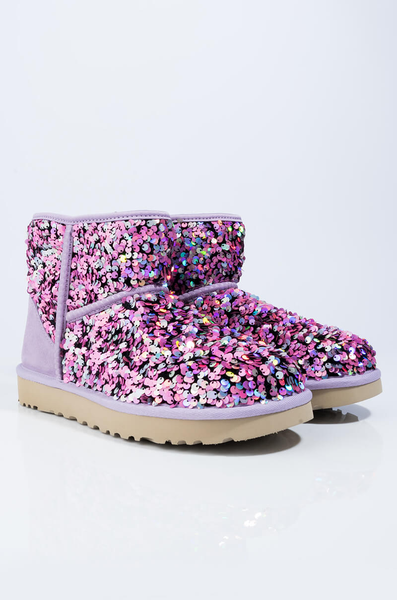 CLASSIC MINI STELLAR SEQUIN UGG BOOTIE