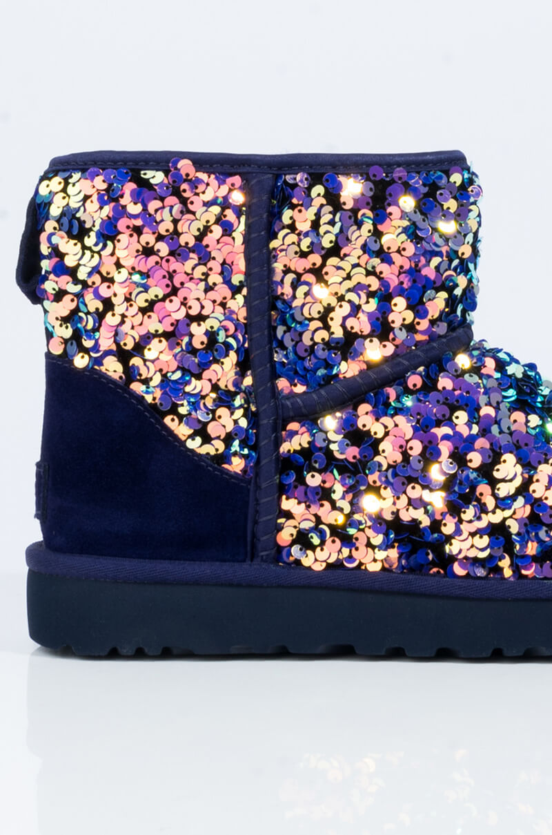 CLASSIC MINI STELLAR SEQUIN UGG BOOTIE